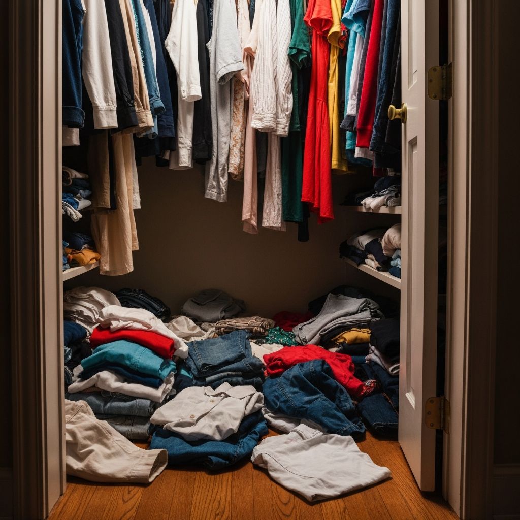 옷장 정리